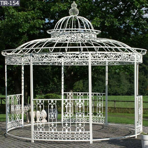 Garden Wrought Iron <strong>Gazebos</strong> for Sale - Product Image 4