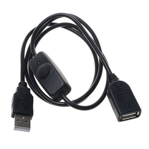 ใหม่ 1 m <span class=keywords><strong>USB</strong></span> 2.0 ชายหญิงที่มีสวิทช์และไฟ led สายสามารถใช้สำหรับการรับส่งข้อมูล