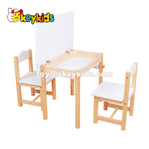 Yüksek kaliteli okul öncesi ahşap çocuk masa ve sandalyeler özelleştirmek W08G266B - Product Image 5