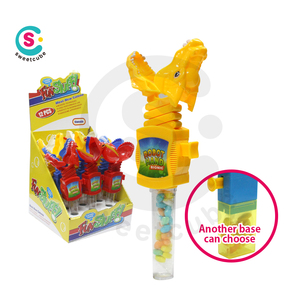 Sweetcube צחקוק דגי צעצועי עם סוכריות בידית פלסטיק קונדיטוריה צעצוע סוכריות