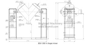 粉末搅拌机 v 搅拌机粉末 v 机化学混合设备 - Product Image 4