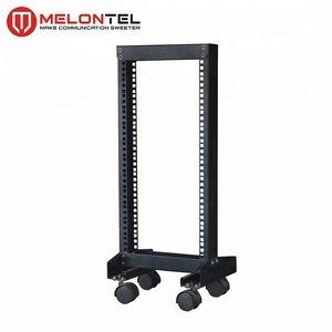 High Quality MT-6031 19 Inch <strong>1</strong> Column Open Rack Cabinet 42U Black/Grey FTTH Street Cabinet Electronics &amp; Instrument <strong>Enclosure</strong>