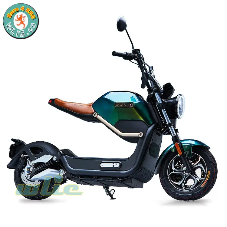 Best-seller des produits chinois chauds ce approuvé moins cher vélo électrique 2 roues scooter carros electricos Miku Max(Euro 4)