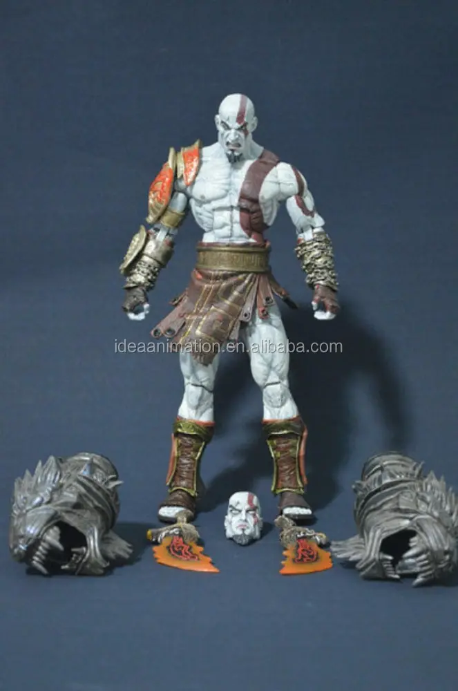 Figura de acción móvil personalizable, personaje de videojuego OEM, Kratos god of war