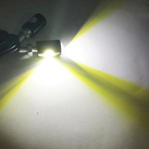 Dual-Color <strong>12V</strong> 6W <strong>LED</strong> Eagle Eye License Plate Lights Perfect Backup Reserve Lamps White Yellow <strong>Red</strong> Two Colors Available for Cars - Product Image 5