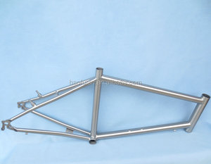 Nuovo modello titanio BMX 20 pollici headtube esterno e 451 telaio per bici da strada con instradamento cavo esterno