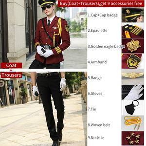 Dirsek yamaları ve Epaulet rahat SweaterUniform ile yüksek kaliteli güvenlik görevlisi üniformaları - Product Image 6