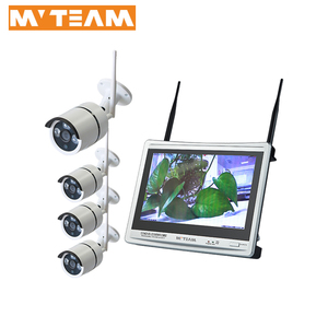 4 CH Wireless NVR <span class=keywords><strong>Kit</strong></span> CCTV 12.5 inch LCD Monitor Không Dây Home Outdoor <span class=keywords><strong>Camera</strong></span> An Ninh <span class=keywords><strong>Wifi</strong></span> Hệ Thống - Product Image 1