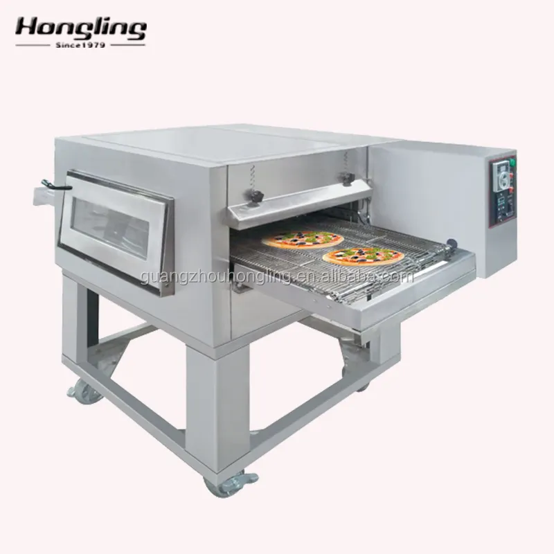 GPZ-15H Alta Qualità Conveyor Pizza Forno A Gas Automatico Commerciali