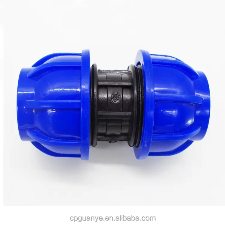 Full plastic pp head hdpe pipe fittings quick coupler fitting