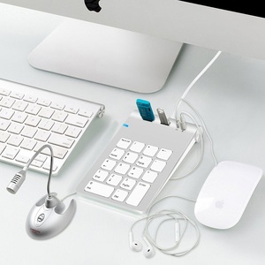 Di alta qualità su ordinazione USB numpad Tastierino numerico con CE FCC ROHS