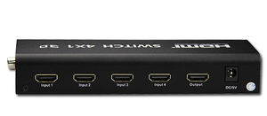 4 Port <strong>HDMI</strong> Switch 4x1 4 in <strong>1</strong> out 4K <strong>HDMI</strong> <strong>Switcher</strong> 4x1 <strong>HDMI</strong> <strong>Switcher</strong> V1.3 support 3D, 1080P - Product Image 3