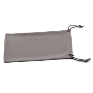 Yeni yumuşak mikrofiber kumaş kılıfı güneş gözlüğü için gözlük taşıma çantaları küçük ipli torbalar