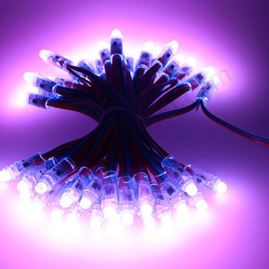 IP67 5V 12mm Bullet DMX RGB Pixel Led Dot UCS512 Full <strong>Color</strong> Changing LED Point Source Light <strong>String</strong> - Product Image 6