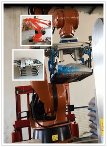 Robot apilador de paletas Xinyuan con garras de base de brazo Máquinas de embalaje eficientes Robot paletizador - Product Image 6