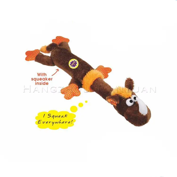 Yüksek kaliteli peluş/pamuk/yumuşak kauçuk toptan yüksek-Test ucuz dayanıklı köpek oyuncak Squeaker