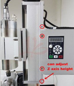 数控雕刻机 5 轴数控路由器 6040 柱式铣床车床 1500 W 滚珠丝杠 - Product Image 5