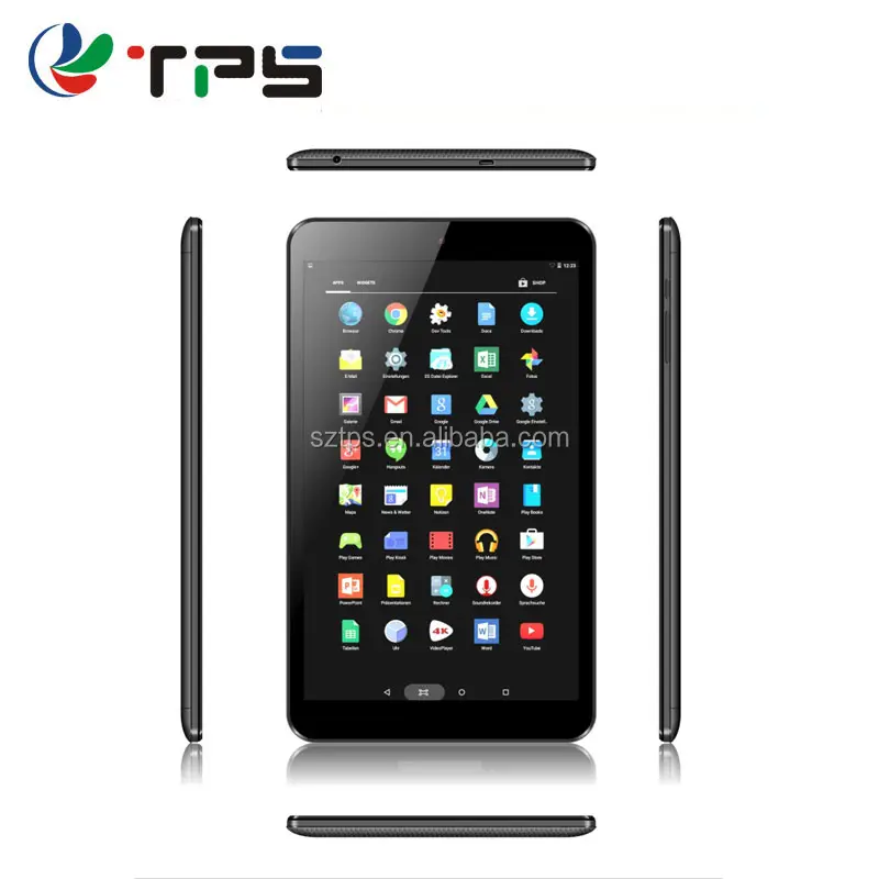 Tablet pc de 8 pulgadas IPS MTK8163 2GB + 16GB Quad core 8 "Tablet PC con Android 8,0 con FM HD MI GPS tablet de 8 pulgadas