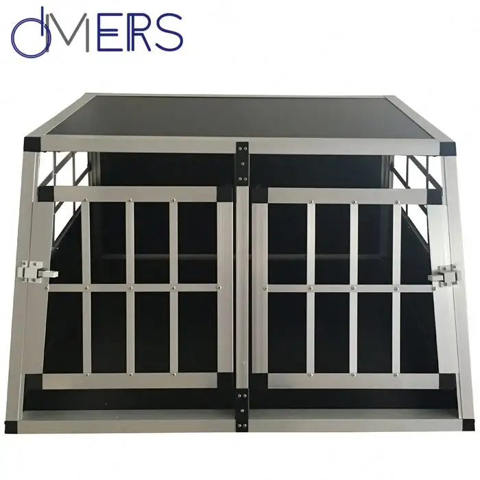 aluminum folding colored dog kennel steel kennel pet cage