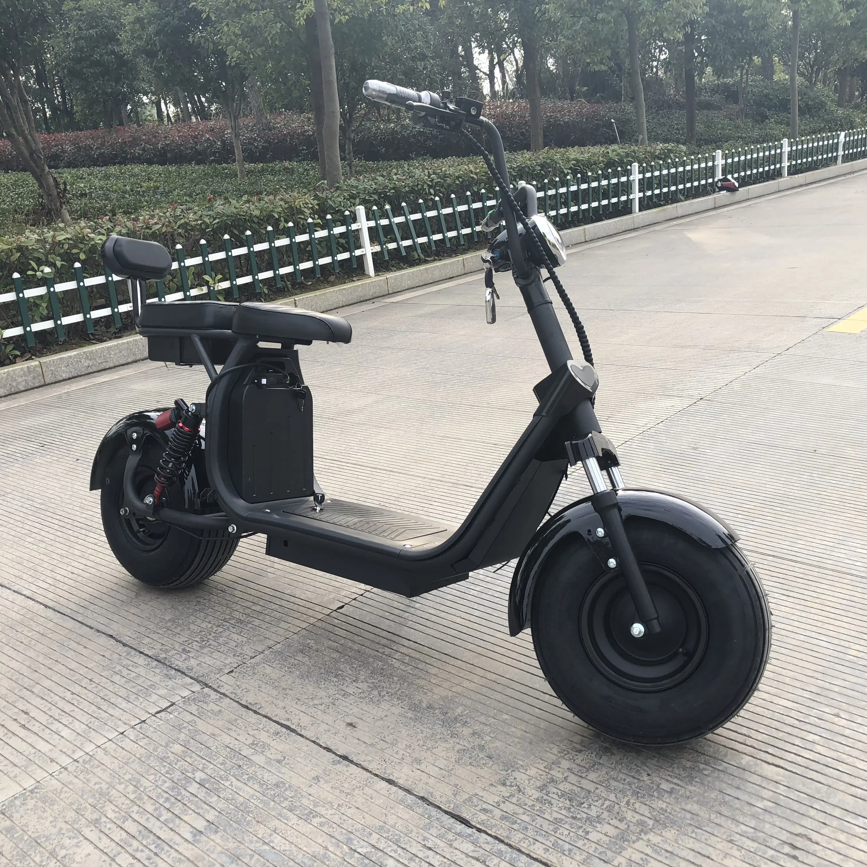 En güçlü 2019 EEC 2000 W elektrikli scooter elektrikli motosiklet pizza teslim