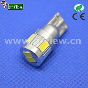 2016 <span class=keywords><strong>Lastest</strong></span> T10 6smd 5630 Tự Động dẫn xe nội thất Ánh Sáng bulb với chất lượng hoàn hảo đối tất cả các xe - Product Image 1
