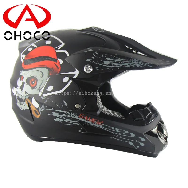 Casco protector de cara completa para motocicleta, protector personal para ciclismo, motocross