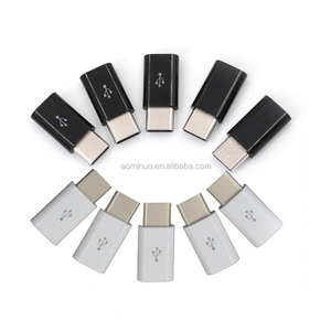 免费送货 OTG USB Type C 适配器 3.1 Type C 男性到微型 USB 转换器女性微型 USB 数据充电器适配器 - Product Image 1