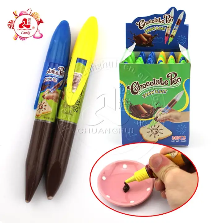 القلم الشوكولاته الحلوى ضغط صلصة الشوكولاتة