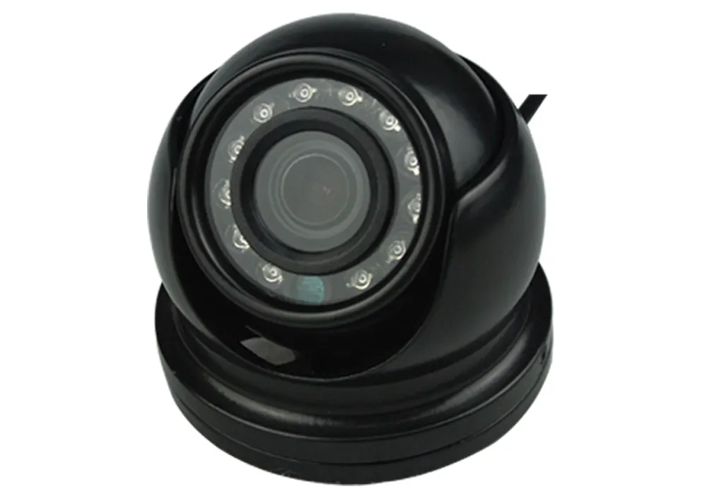 Système d'enregistrement de caméra AHD 1080P, petit appareil noir, grand Angle, étanche, pour camion, Bus scolaire