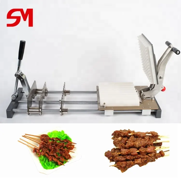 Top vente de haute qualité utilisation durable fait des machines brochette de bambou