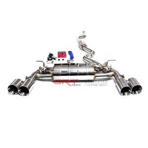 Lossless Original Car Exhaust System for BMW 4 Series F32 F36 Downpipe with Catalytic Cat Back with <strong>Valve</strong> Control with 4 <strong>Tips</strong> - Product Image 1