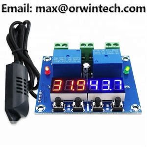 XH-M452 DC 12V LED Digital de temperatura y humedad controlador de salida independientes 10A relé de Control de carga - Product Image 2