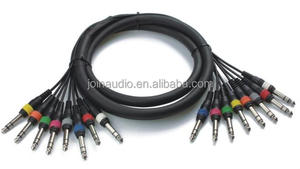 JFA serisi renkli OFC çok çekirdekli bağlantı sistemi sahne kablosu DB25 fiş 1/4 "Jack Stereo fiş yılan kablosu - Product Image 3