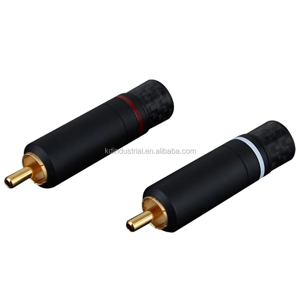 OEM enchufe H1179 HiFi RCA coaxial Plug con audio y vídeo conector banana