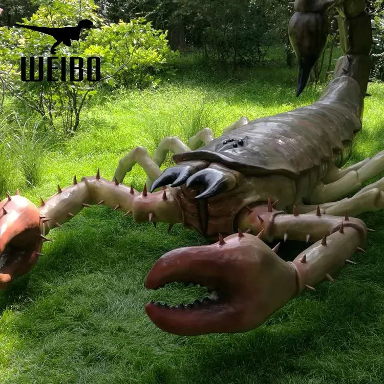 Life size insects scorpion animatronic insects model