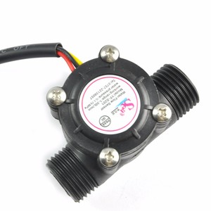 G1/2 Water Flow Meter <strong>Sensor</strong> Switch DN15 Hall Flow Meter Flowmeter Water Control Value Tester 1-30L/min - Product Image 2