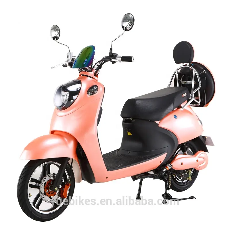 جديد قوي الوردي رخيصة الكبار الكهربائية المروحية دراجة نارية 60V1000W Motocicleta الكهربائية للبيع