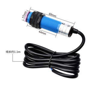 E3F-DS10Y1 interruptor fotoeléctrico de reflexión difusa dos línea AC abierto Normal infrarrojos fotoeléctrico interruptor de proximidad Sensor - Product Image 3