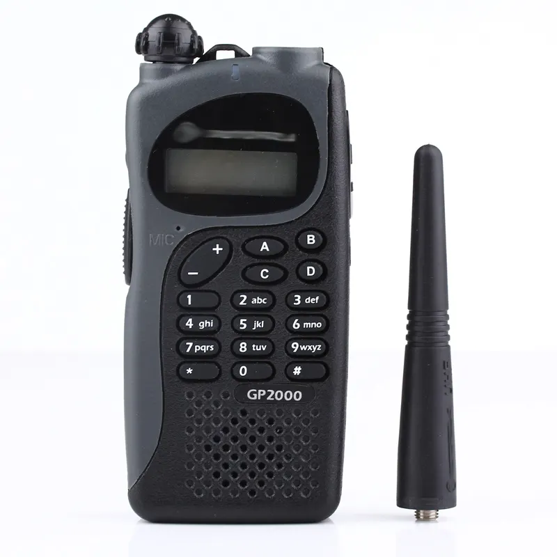 Dua Cara Radio UHF/VHF 136-174/400-480 M Hz Walkie Talkie GP2000 Daya Tinggi Genggam komunikasi Nirkabel