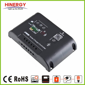 Controlador de carga solar manual PWM, 12V, 24V, 10A - Product Image 6