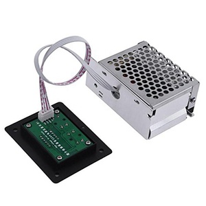 4000W <strong>SCR</strong> Voltage Regulator Dimmer 220V AC Power Regulator Electric Motor Speed <strong>Controller</strong> Thermostat for Small Motors - Product Image 5