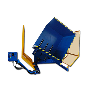 Hydraulischer stationärer Paletten wechsel richter für Gabelstapler Paletten umkipp maschine - Product Image 3
