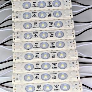Yüksek lümen led modülü 110/220v yüksek gerilim 1.5w 3w yeni tasarım su geçirmez ip68 led modülü aydınlatma kutusu için - Product Image 2
