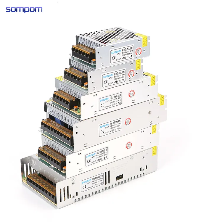 Bộ Nguồn SMPS PSU 5V 12V 24V 36V 48V 1A 2A 3A 5A 8.5A 10A 15A 16.7A 20A 25A 30A AC DC SMPS