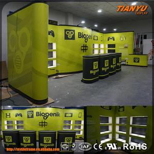 天宇Pvc弹出式展台展台展示面板展示，带产品窗和迷人的照明 - Product Image 6