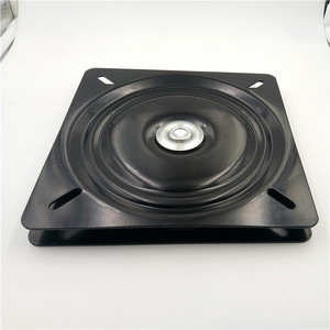 8 Inch Chair <strong>Swivel</strong> Plates Steel Plate Black Ball Bearing <strong>Swivel</strong> - Product Image 3