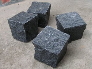 Natural花崗岩ブロック舗装石ホット販売