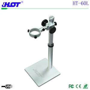 HOT HT-60L 5MP望遠顕微鏡家庭用電子ポータブルデジタルハンディ顕微鏡個人用顕微鏡増幅