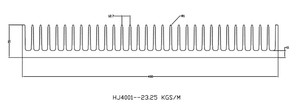 High Power Amplifier <strong>Heatsink</strong> 400(W)*50(H)*<strong>150</strong>(L)mm Large Aluminum <strong>Heatsink</strong> Profile Extruded Heat Sink - Product Image 5