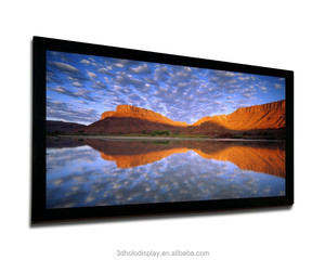 Pantalla de proyector para cine en casa, marco fijo acústico transparente, 16:9, 2,35: 1, 200 pulgadas - Product Image 3